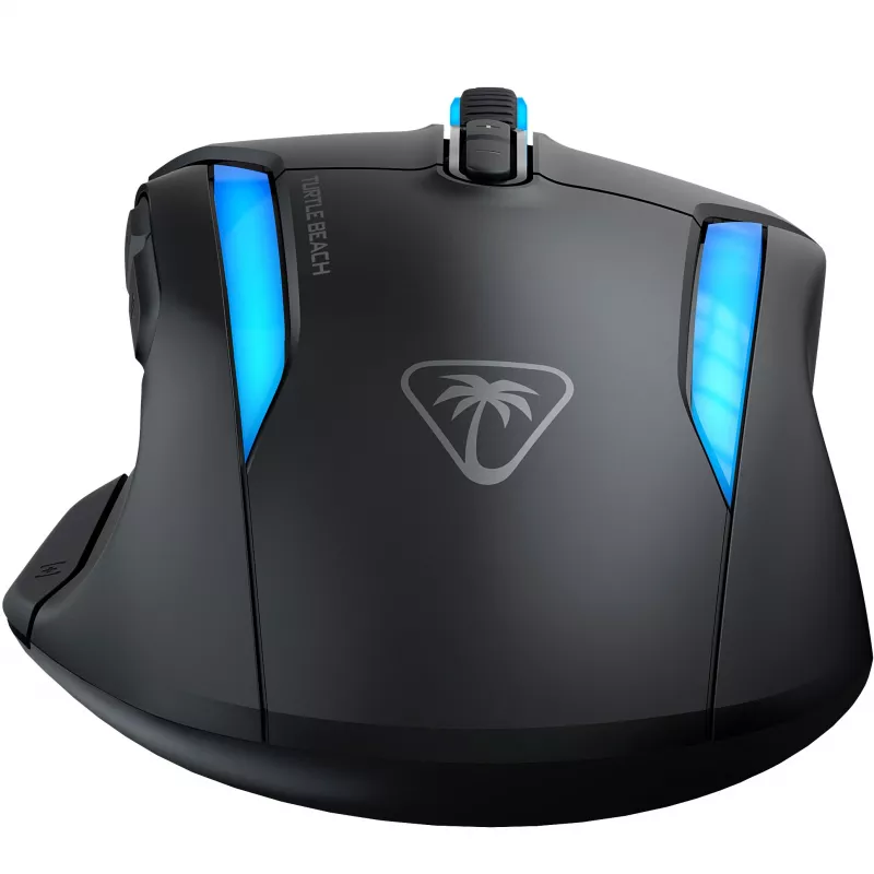 Ratón gaming ergonómico RGB Turtle Beach Kone II, negro