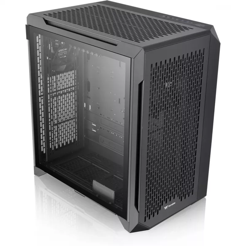 Caja Thermaltake CTE C700 Air Mid Tower E-ATX con panel de cristal templado negra