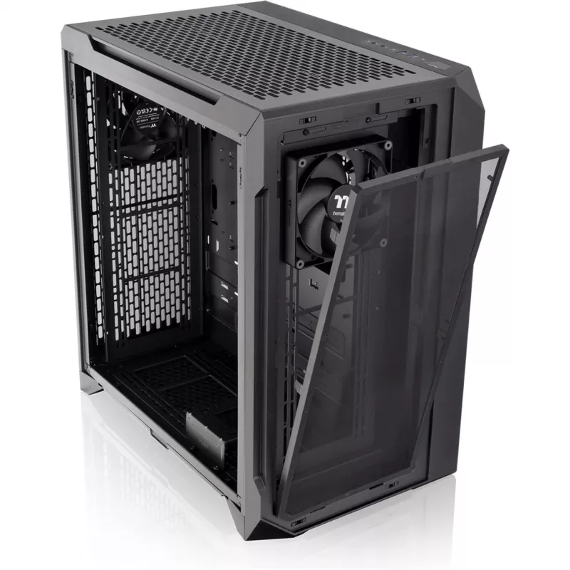 Caja Thermaltake CTE C700 Air Mid Tower E-ATX con panel de cristal templado negra