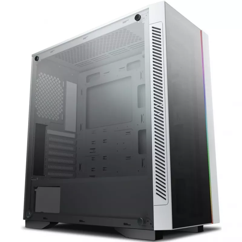 Caja semitorre Deepcool MATREXX 55 V3 ADD-RGB WH 3F blanca