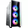 Caja semitorre Deepcool MATREXX 55 V3 ADD-RGB WH 3F blanca
