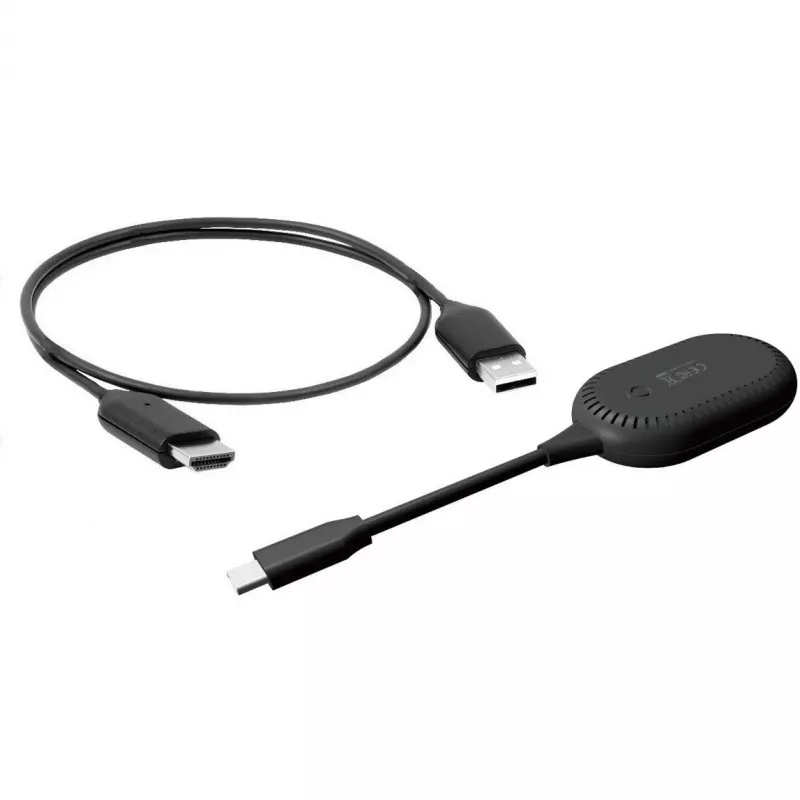 Adaptador inalámbrico de pantalla Bluechip HDMI (NWD6000) USB-C (DP Alt Mode) a HDMI con alimentación USB-A