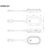 Adaptador inalámbrico de pantalla Bluechip HDMI (NWD6000) USB-C (DP Alt Mode) a HDMI con alimentación USB-A