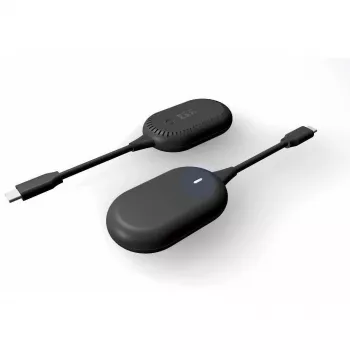 Adaptador inalámbrico de pantalla Bluechip HDMI (NWD6000) USB-C (DP Alt Mode) a HDMI con alimentación USB-A