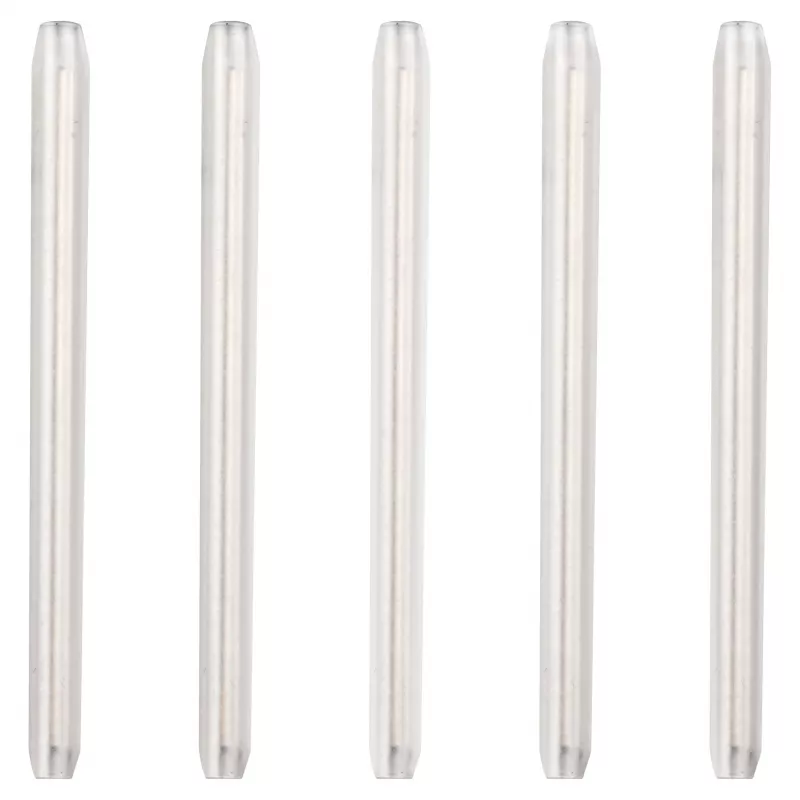 Protector de empalme de fibra óptica EFB-ELEKTRONIK, transparente, 60 mm, 100 piezas