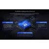 Kit de videoportero IP EZVIZ HP7 Pro 4K con monitor táctil de 7 pulgadas, Wi-Fi 6, escáner de palma, reconocimiento facial, RFID, estación de puerta IP65