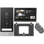 Kit de videoportero IP EZVIZ HP7 Pro 4K con monitor táctil de 7 pulgadas, Wi-Fi 6, escáner de palma, reconocimiento facial, RFID, estación de puerta IP65