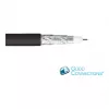 Cable de antena SAT Good Connections SmartFLEX, conector acodado IEC/Coax a conector hembra, dorado, cuádruple apantallado, 120 dB, negro, 1,5 m (GC-M2072)