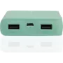 Batería externa RealPower PB-10k Mint Green 10.000mAh