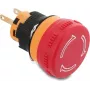 Delock Pulsador de Hongo 16 mm 2 x Conexión de Soldadura Plástico 26 mm Ø (22120)