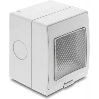 Delock Caja de Superficie Easy 45 IP55 Impermeable 2 Puertos (81623)