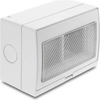 Delock Caja de Superficie Easy 45 IP55 Impermeable 4 Puertos (81624)