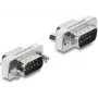 Delock Adaptador D-Sub 9 Pines Bus CAN Macho a Macho Resistencia de Terminación de 120 Ohmios