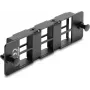 Delock Panel adaptador para módulos Keystone 6 puertos negro 19 pulgadas HD Patch Panel 67508