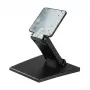 ALLNET Soporte de sobremesa VESA con brazo articulado flexible para tablet, pantalla y monitor de 7-17 pulgadas 75x75/100x100mm negro