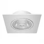 Synergy 21 Foco LED de techo empotrable Helios blanco - cuadrado + orientable - blanco neutro