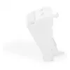 DIGITUS Placa embellecedora Keystone 2 puertos 45x45mm en ángulo blanco