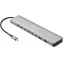 Sandberg USB-C a 8x USB-C + 2x USB-A Hub 100W PD 4K 30Hz aluminio
