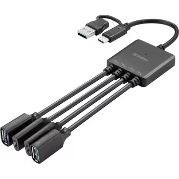 Sandberg USB-C/A a 2A+2C Splitter (136-81)