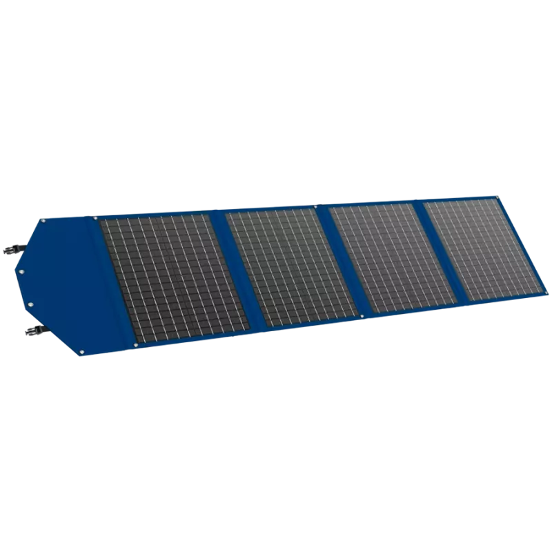 CANYON SP-200 Panel solar plegable de 200W con 2x USB-A y USB-C PD 45W, negro