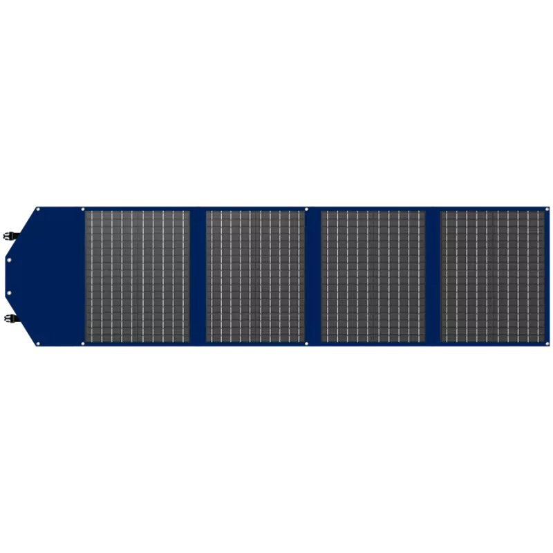 CANYON SP-200 Panel solar plegable de 200W con 2x USB-A y USB-C PD 45W, negro