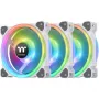 Thermaltake Riing Trio 12 RGB Ventilador de radiador blanco TT Premium Edition (pack de 3 con controlador)
