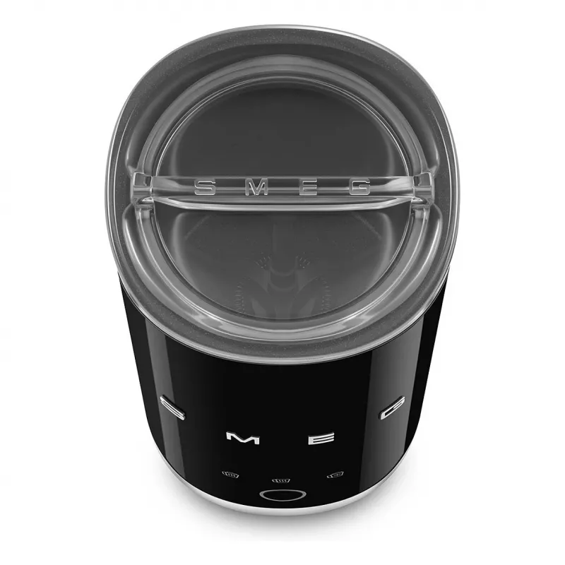 Smeg MFF02BLEU espumador de leche, 3 funciones, antiadherente, 500W, negro