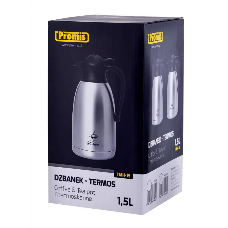 PROMIS Jarra de acero 1,5 L, Tea Print