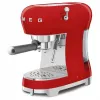 Smeg ECF02RDEU cafetera espresso manual 50's Style 1.1 L roja