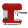 Smeg ECF02RDEU cafetera espresso manual 50's Style 1.1 L roja