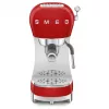 Smeg ECF02RDEU cafetera espresso manual 50's Style 1.1 L roja