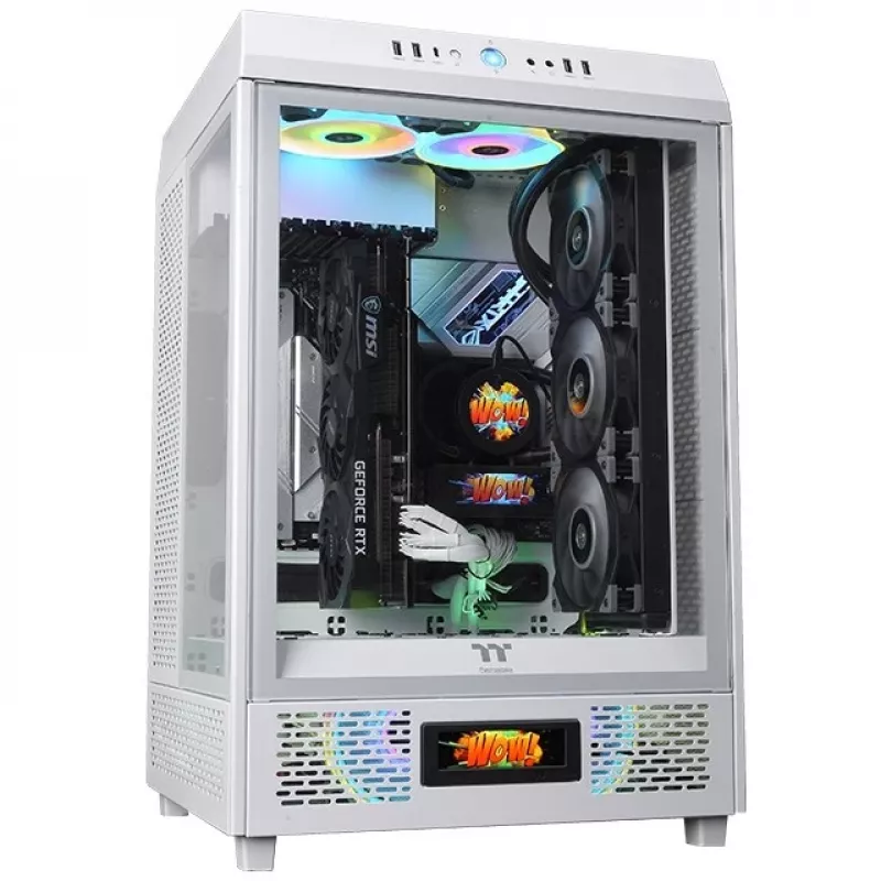 Thermaltake LCD Panel Kit Snow White para The Tower 500