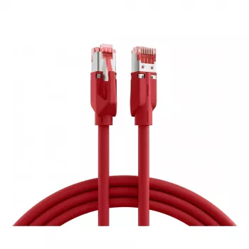 EFB-Elektronik cable de red RJ45 Cat.6A S/FTP LSZH Draka UC900 TM21 rojo 0,25m