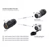 Good Connections Industrial Connector S1 - conector macho de alimentación 4 pines M20 con click-lock, terminación por soldadura, IP65/66