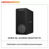 HP OMEN 16L sobremesa TG03-0177ng, Black Metal, Ryzen 7 8700F, 32GB RAM, 1TB SSD, GeForce RTX 5060 Ti