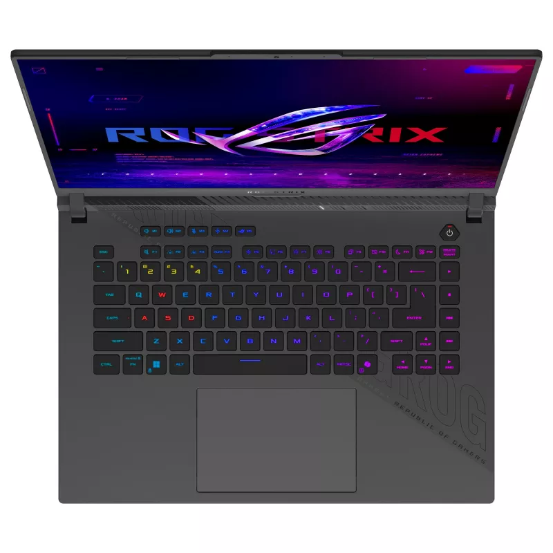 ASUS ROG Strix G16 G614PP-RV114W portátil gaming 16 inch WUXGA 165Hz, AMD Ryzen 9 8940HX, 32GB DDR5, 1TB SSD, NVIDIA GeForce RTX 5070, Windows 11 Home