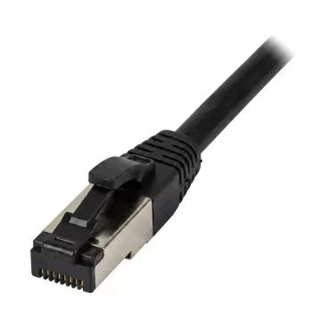 Synergy21 Cable de conexión RJ45, CAT8.1 2000MHz, 5m, Negro, S/FTP, TPE/LSZH (SuperFlex), AWG26