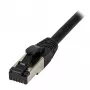 Synergy21 Cable de conexión RJ45, CAT8.1 2000MHz, 5m, Negro, S/FTP, TPE/LSZH (SuperFlex), AWG26