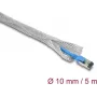 Delock manguito trenzado para apantallamiento EMC autocerrable 5 m x 10 mm (20992)