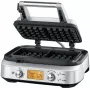 Sage SWM620BSS4EEU1 Gofrera Smart Waffle Pro para gofres belgas, 1000 W, acero inoxidable cepillado