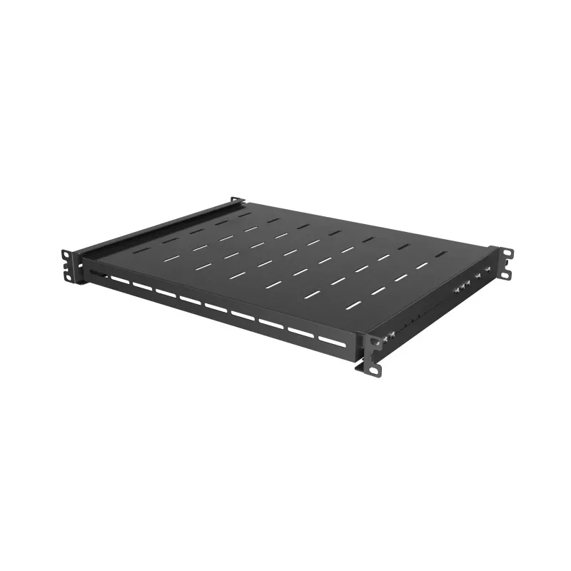 LANBERG AK-1020-B Bandeja deslizante 19 pulgadas 1U 350mm Negro