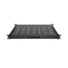 LANBERG AK-1020-B Bandeja deslizante 19 pulgadas 1U 350mm Negro