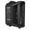 V-TONE ALPHA 8 Sistema de PA de columna activo con batería y mesa de mezclas integrada, 300W RMS, woofer de 8 pulgadas, Bluetooth, USB/SD, Hall