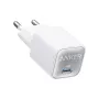Anker Cargador GaN 30W PD 3.0 USB-C Blanco (A2698G21)
