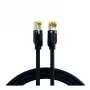 EFB-Elektronik Cable de conexión RJ45 Cat.6A S/FTP LSZH Draka UC900 TM31 Negro 0,25m