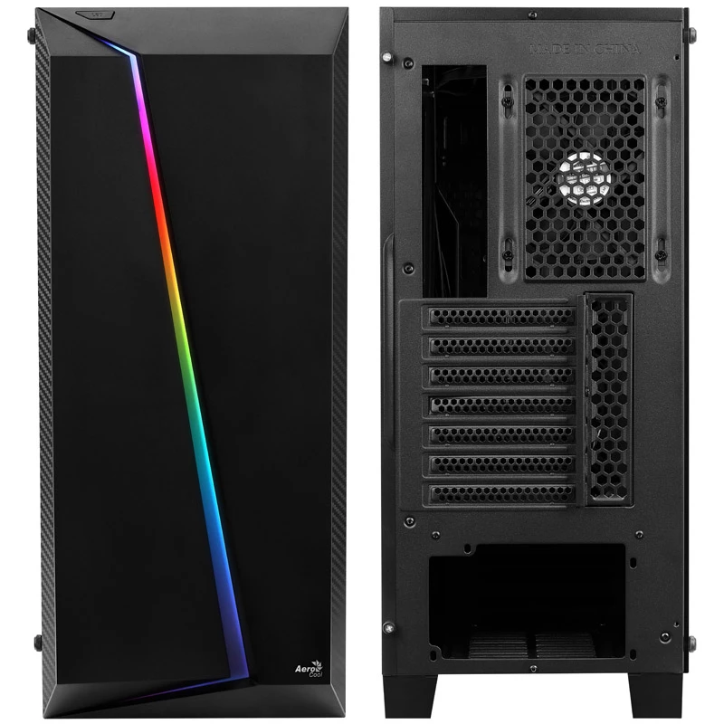 Aerocool Cylon Pro Semitorre con cristal templado - Black