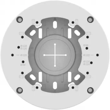 Hanwha Vision SBV-140BW Caja de conexiones - Aluminio - Blanco - para QNV-C8083R/C9083R, QND-7012R/22R/82R, QNE-8011R