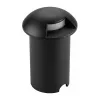 Synergy 21 Foco LED de suelo empotrable ARGOS Segmento redondo-1 IP67 Blanco cálido - Negro