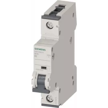 Siemens 5SY41026 SENTRON Interruptor Automático 2A 1P Característica C 6kA
