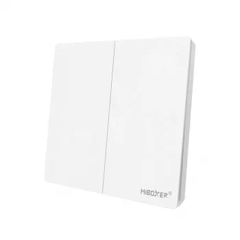 Miboxer Synergy 21 Mando a distancia LED 2,4 GHz Dual White CCT Panel de atenuación inalámbrico Blanco (PUSH3-2)